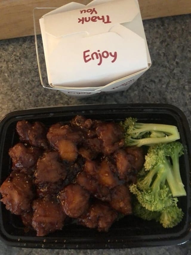 Orange Chicken.