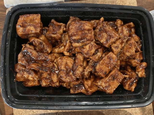 General Tso White Meat.