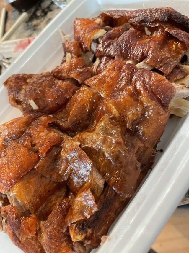 Peking Duck (half).